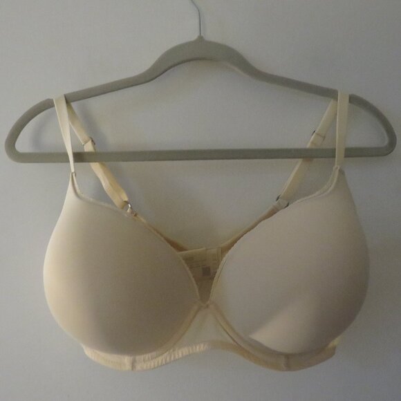 LOUNGE Comfort Push Up T-Shirt Bra in Latte Neutral Minimalist - Size 34H - Picture 2 of 11